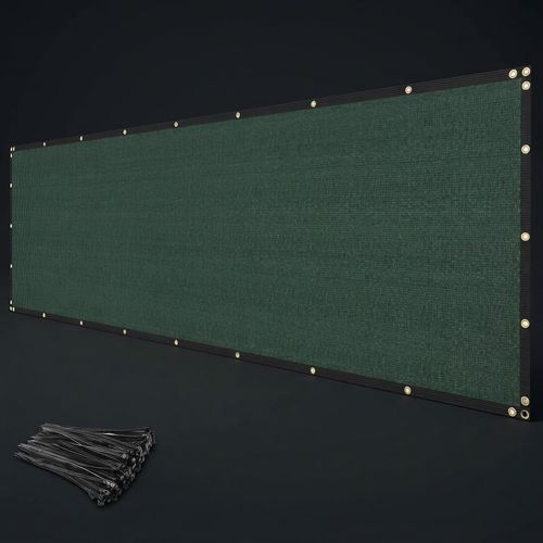 Privacy Fence Screen 6 x 20 ft, Green Mesh