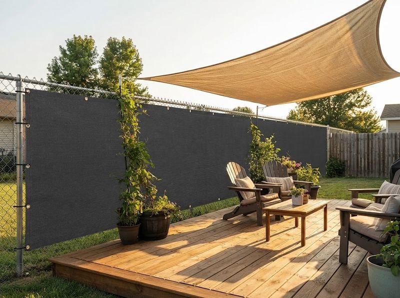 Privacy Fence Screen 4 x 50 ft, Heavy-Duty Mesh